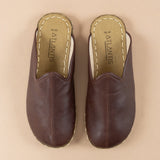 Men's Cafe Noir Barefoot Slippers from Atlantis Handmade Shoes