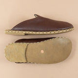Men's Cafe Noir Barefoot Slippers from Atlantis Handmade Shoes