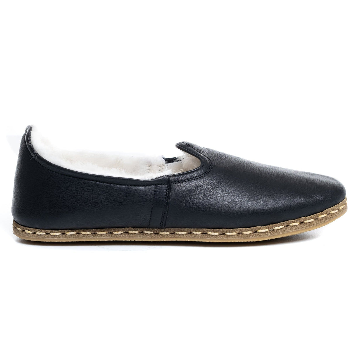 Women's Black Shearlings from Atlantis Handmade Shoes