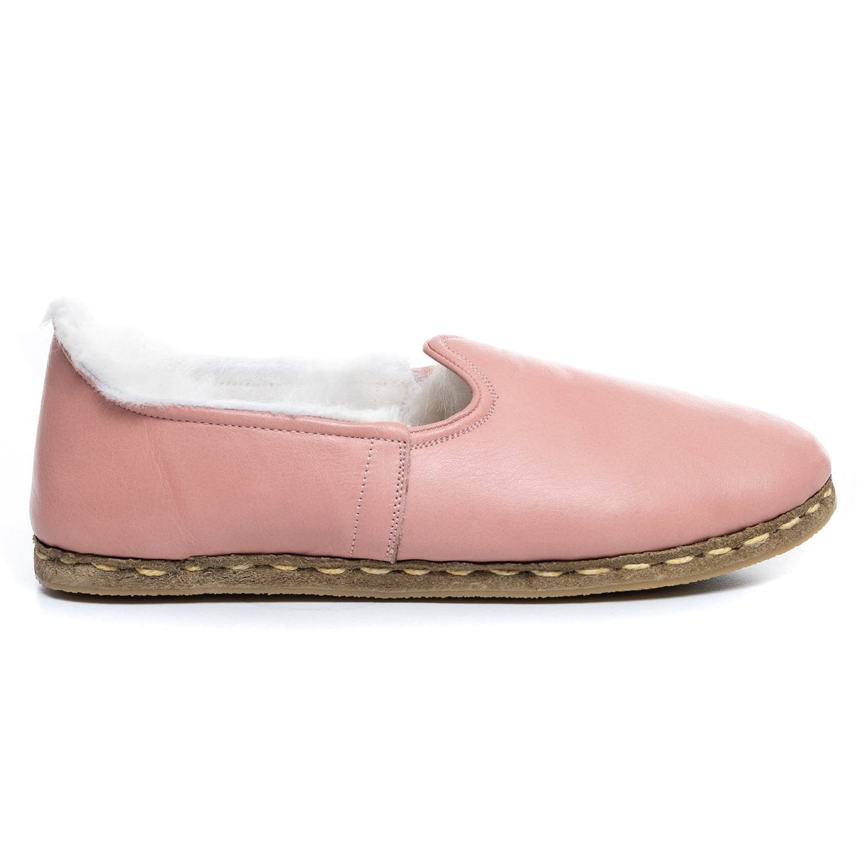 Men's Pink Shearlings from Atlantis Handmade Shoes