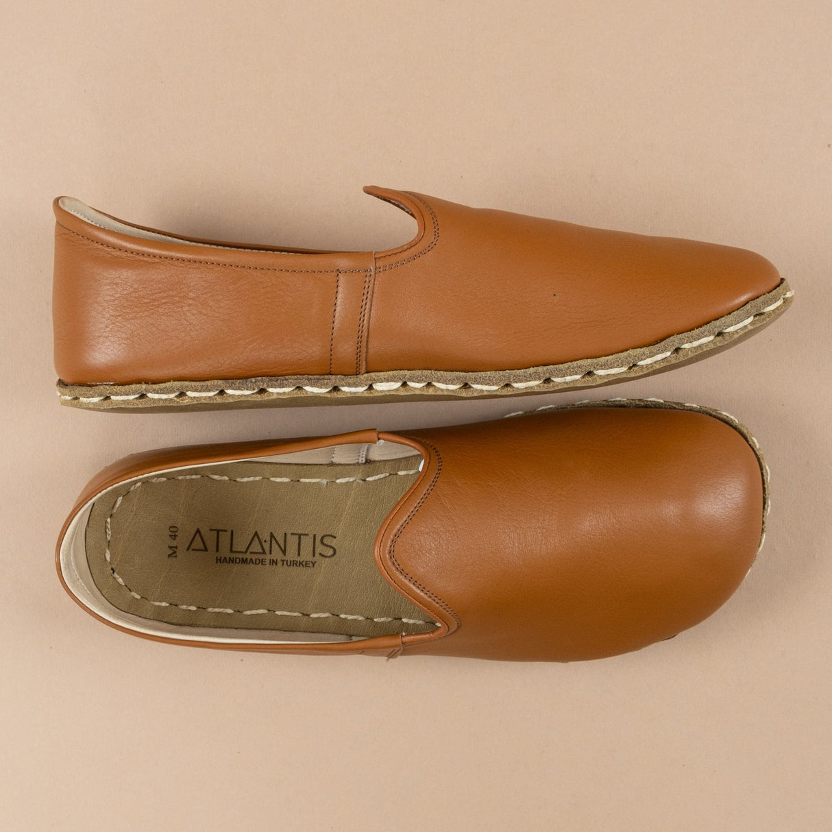 Women's Cocoa Barefoots from Atlantis Handmade Shoes