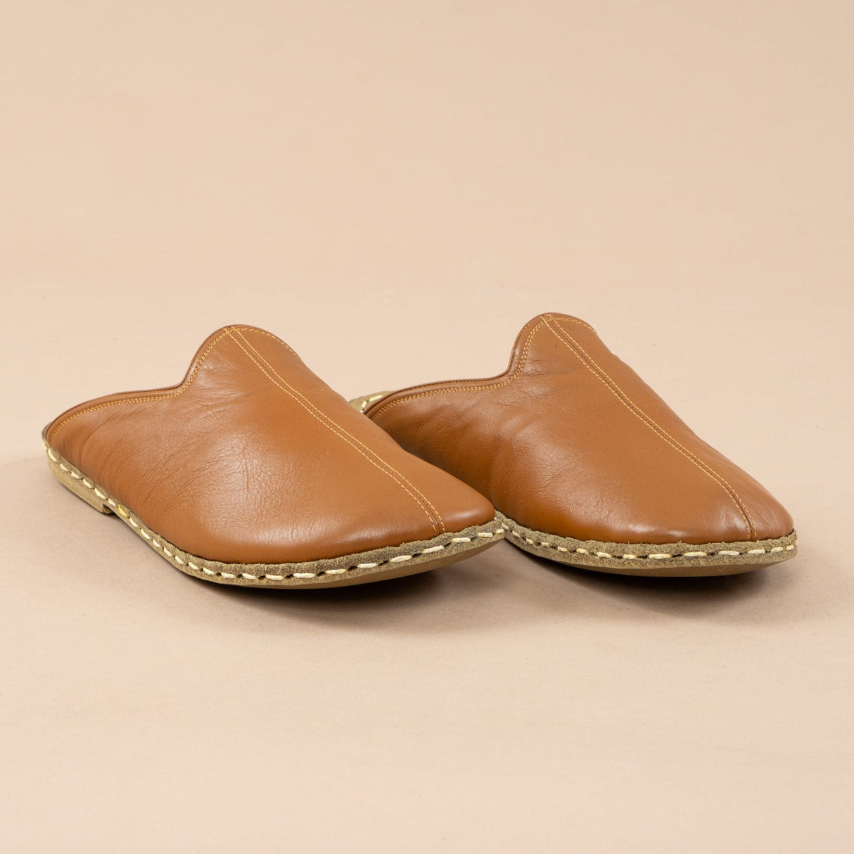 Men's Cocoa Barefoot Slippers from Atlantis Handmade Shoes