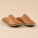 Men's Cocoa Barefoot Slippers from Atlantis Handmade Shoes