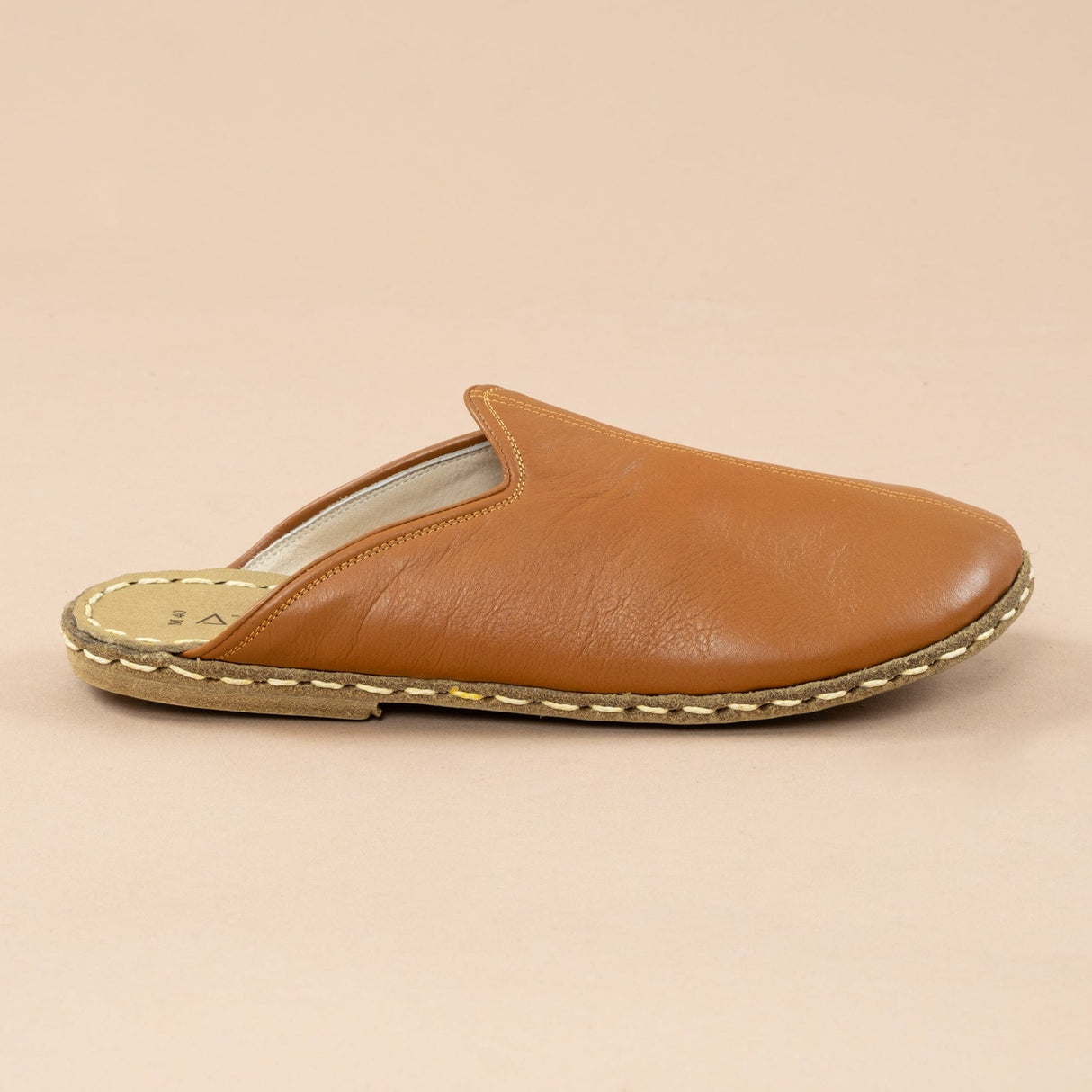 Men's Cocoa Barefoot Slippers from Atlantis Handmade Shoes