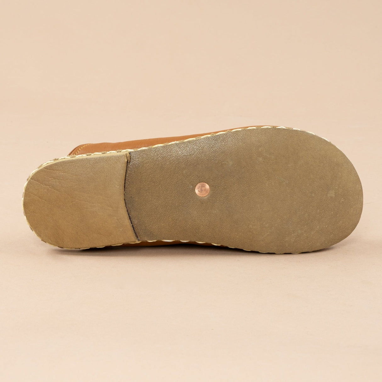 Men's Cocoa Barefoot Slippers from Atlantis Handmade Shoes