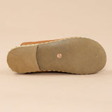 Men's Cocoa Barefoot Slippers from Atlantis Handmade Shoes