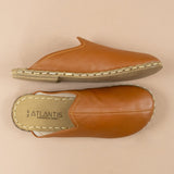 Men's Cocoa Barefoot Slippers from Atlantis Handmade Shoes
