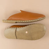 Men's Cocoa Barefoot Slippers from Atlantis Handmade Shoes