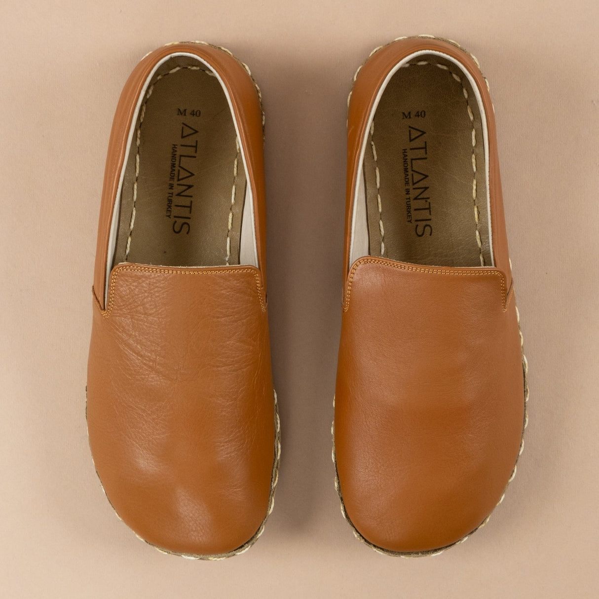 Women's Cocoa Minimalists from Atlantis Handmade Shoes