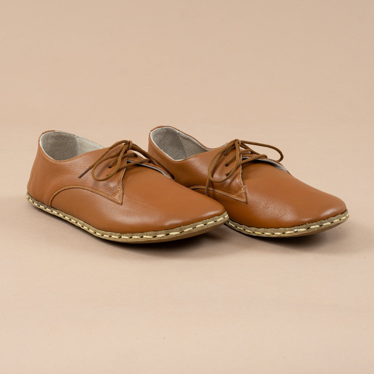 Women's Cocoa Oxfords from Atlantis Handmade Shoes