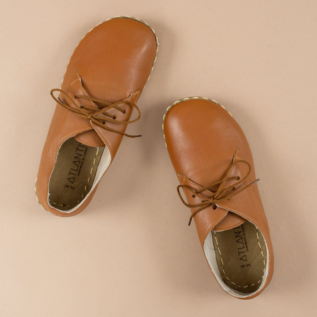 Women's Cocoa Oxfords from Atlantis Handmade Shoes