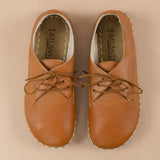 Women's Cocoa Oxfords from Atlantis Handmade Shoes