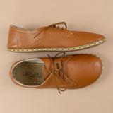 Women's Cocoa Oxfords from Atlantis Handmade Shoes