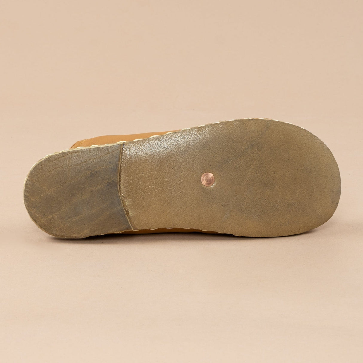 Women's Coconut Barefoot Shearlings from Atlantis Handmade Shoes