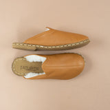 Men's Coconut Barefoot Shearlings from Atlantis Handmade Shoes