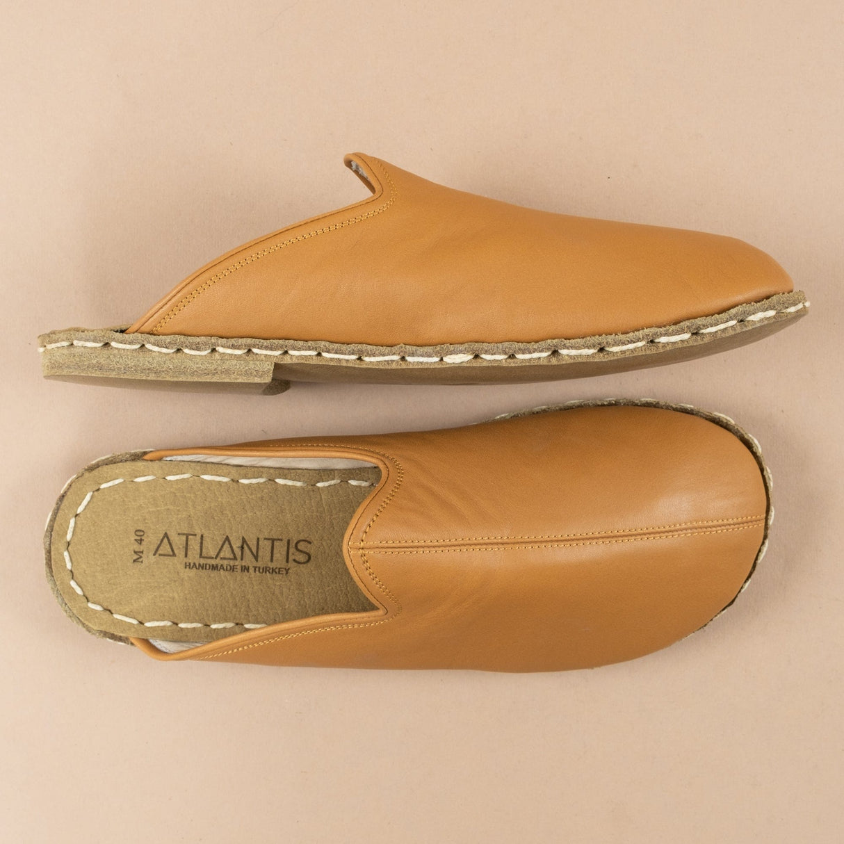 Women's Coconut Barefoot Slippers from Atlantis Handmade Shoes