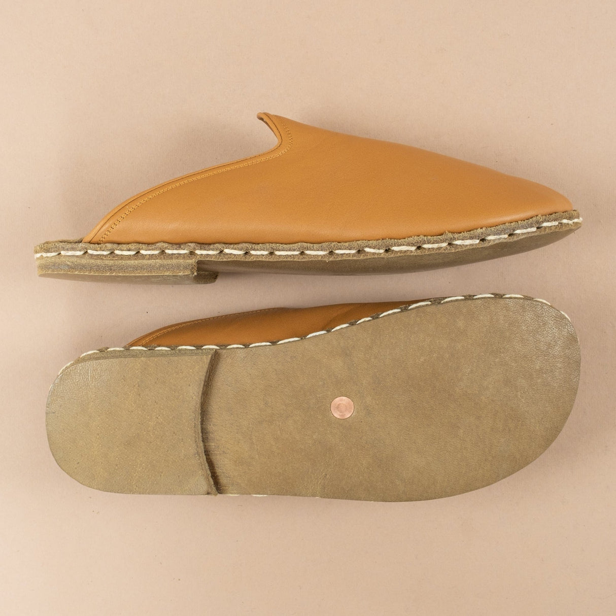 Women's Coconut Barefoot Slippers from Atlantis Handmade Shoes