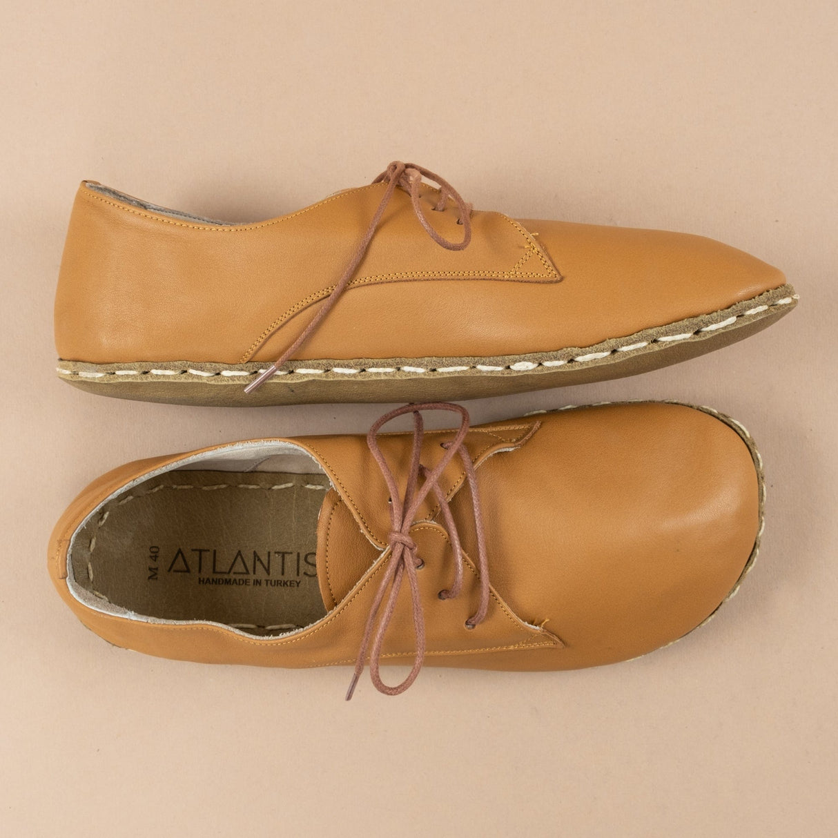 Women's Coconut Oxfords from Atlantis Handmade Shoes