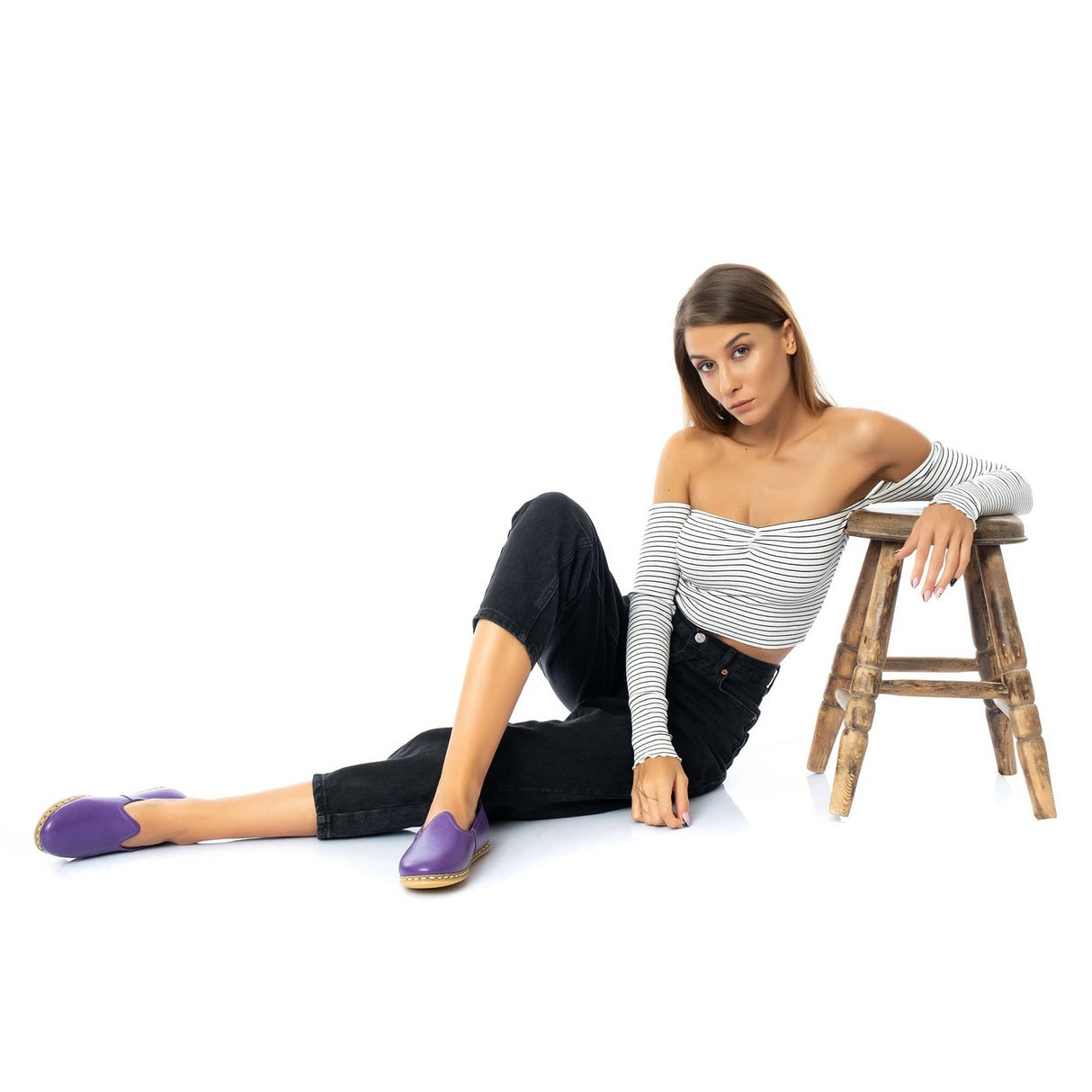 Women's Byzantium Slip On Shoes from Atlantis Handmade Shoes