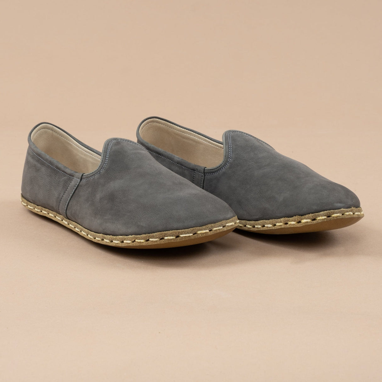 Women's Gray Barefoots from Atlantis Handmade Shoes