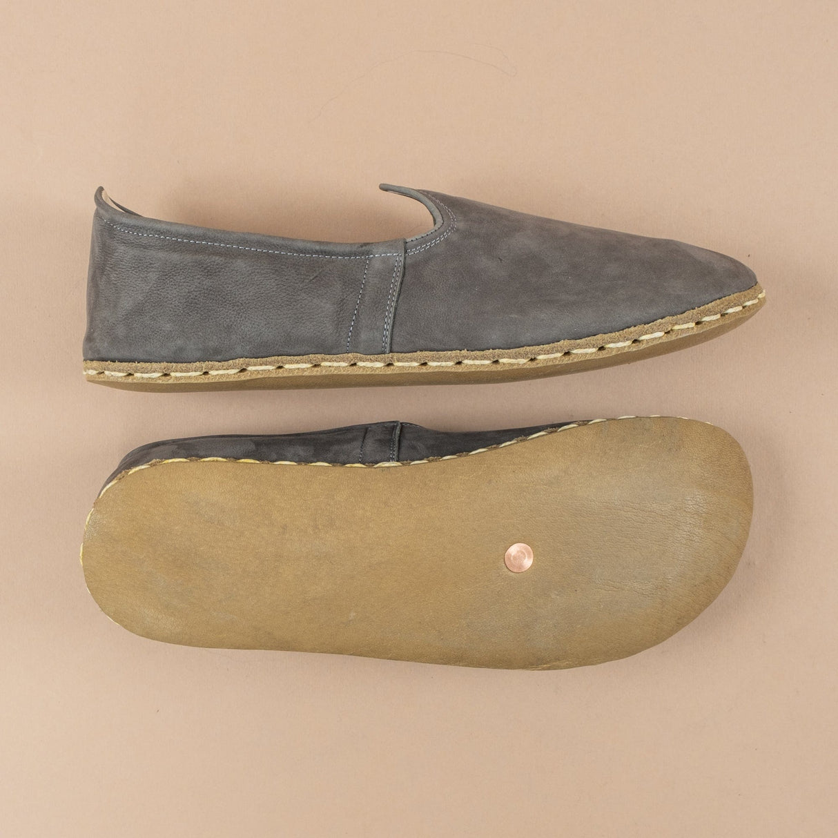 Women's Gray Barefoots from Atlantis Handmade Shoes