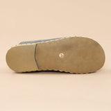 Women's Gray Barefoot Slippers from Atlantis Handmade Shoes