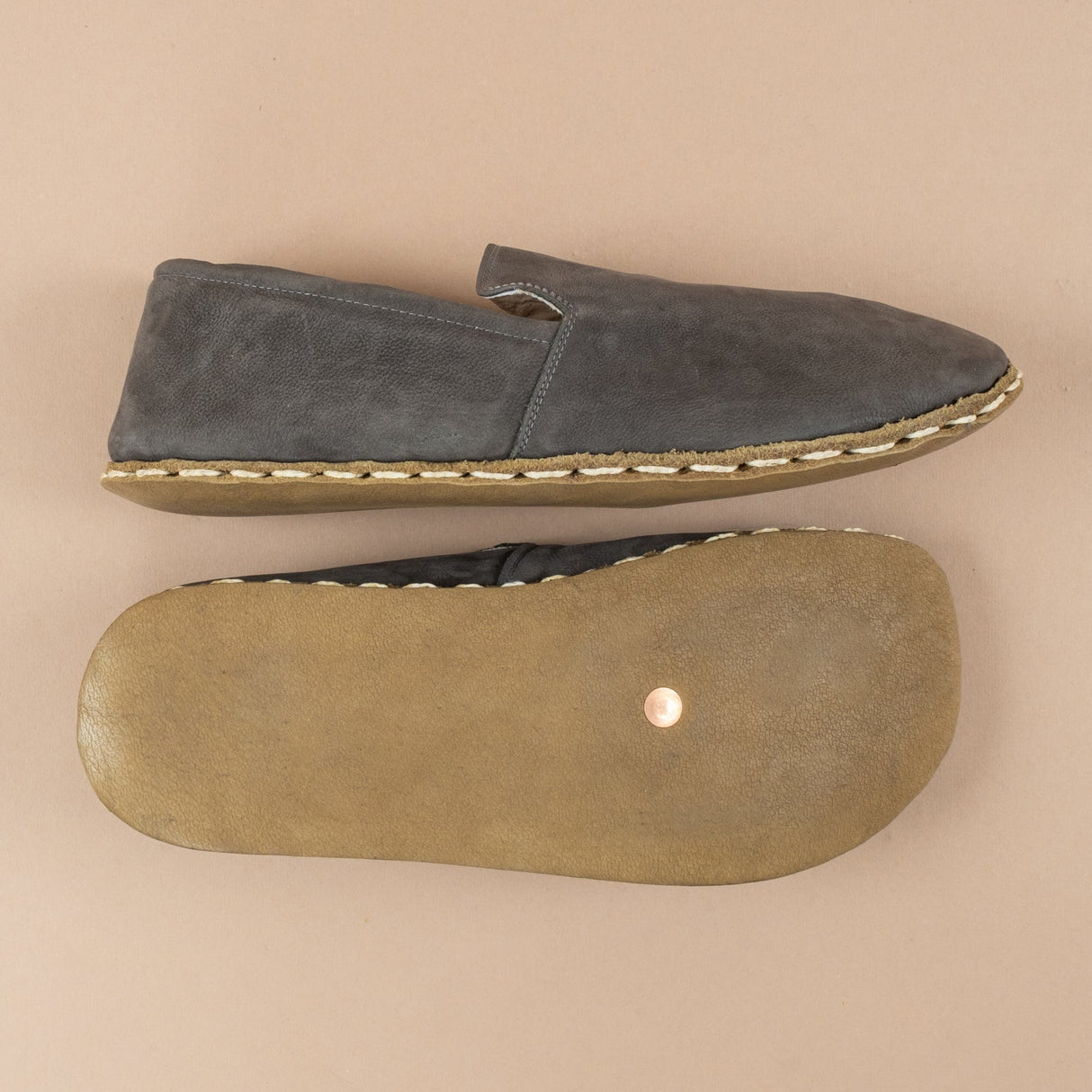 Women's Gray Minimalists from Atlantis Handmade Shoes