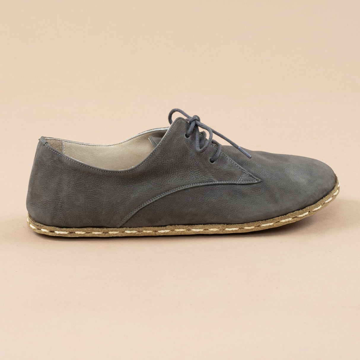 Women's Gray Oxfords from Atlantis Handmade Shoes