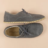 Women's Gray Oxfords from Atlantis Handmade Shoes