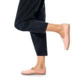 Women's Powder Pink Slip On Shoes from Atlantis Handmade Shoes