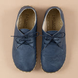 Men's Navy Oxfords from Atlantis Handmade Shoes