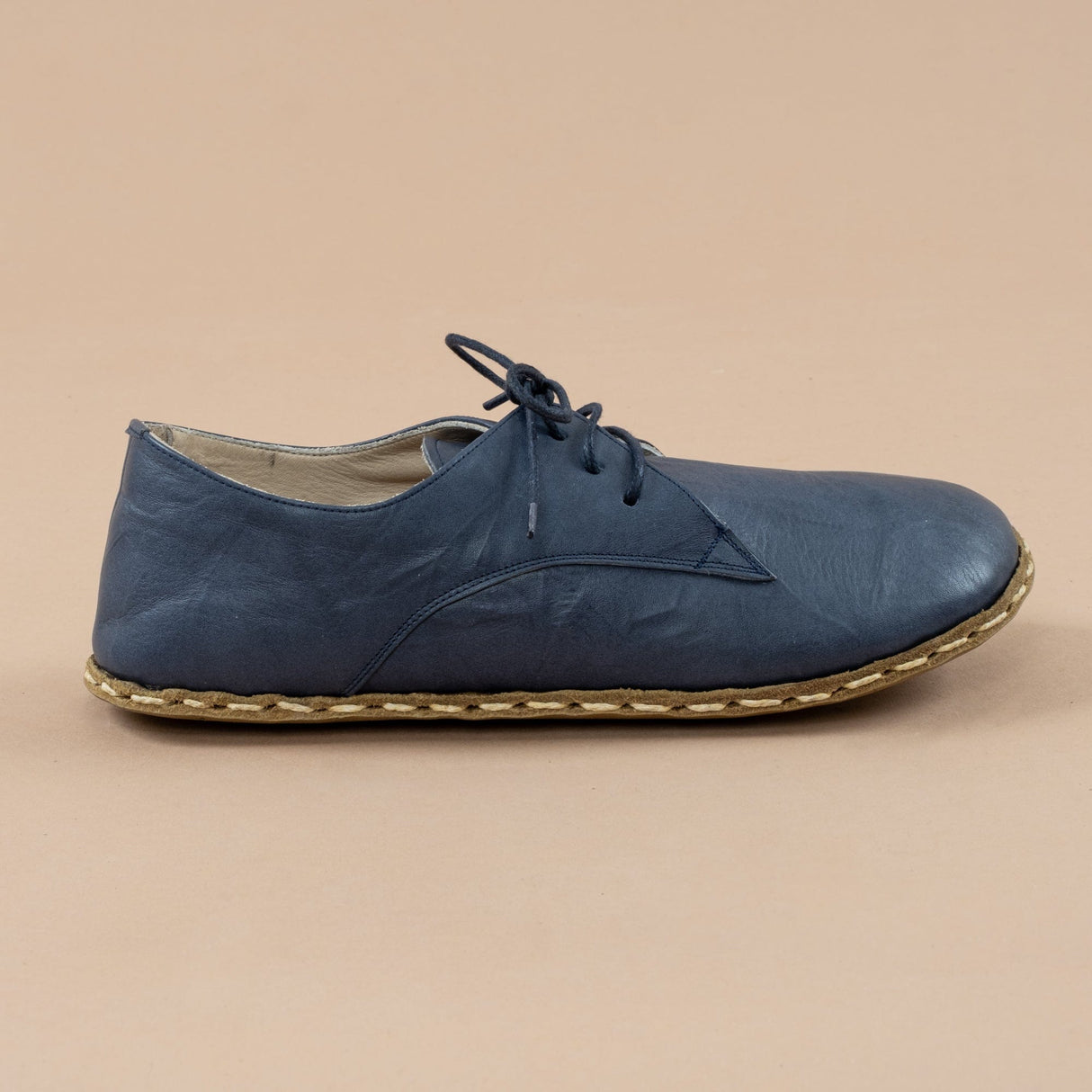 Men's Navy Oxfords from Atlantis Handmade Shoes
