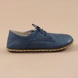 Men's Navy Oxfords from Atlantis Handmade Shoes