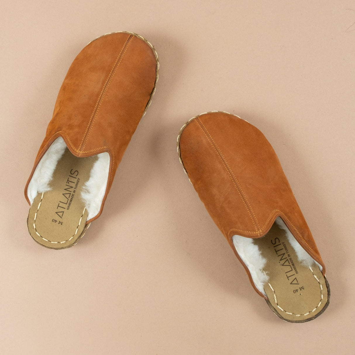 Men's Safari Barefoot Shearlings from Atlantis Handmade Shoes