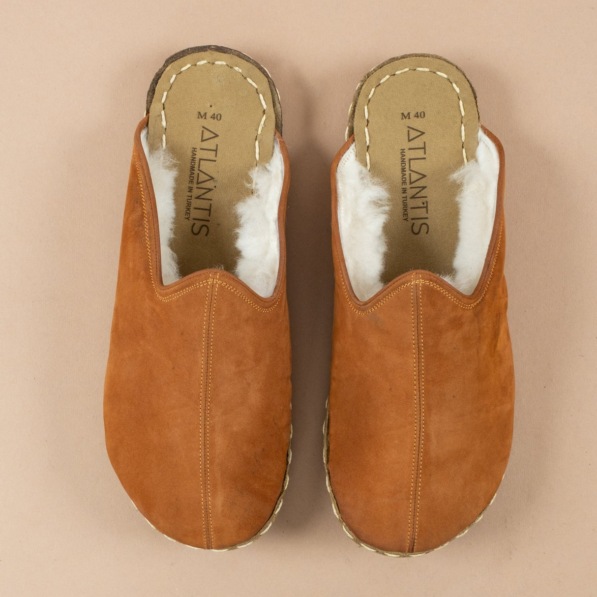 Men's Safari Barefoot Shearlings from Atlantis Handmade Shoes