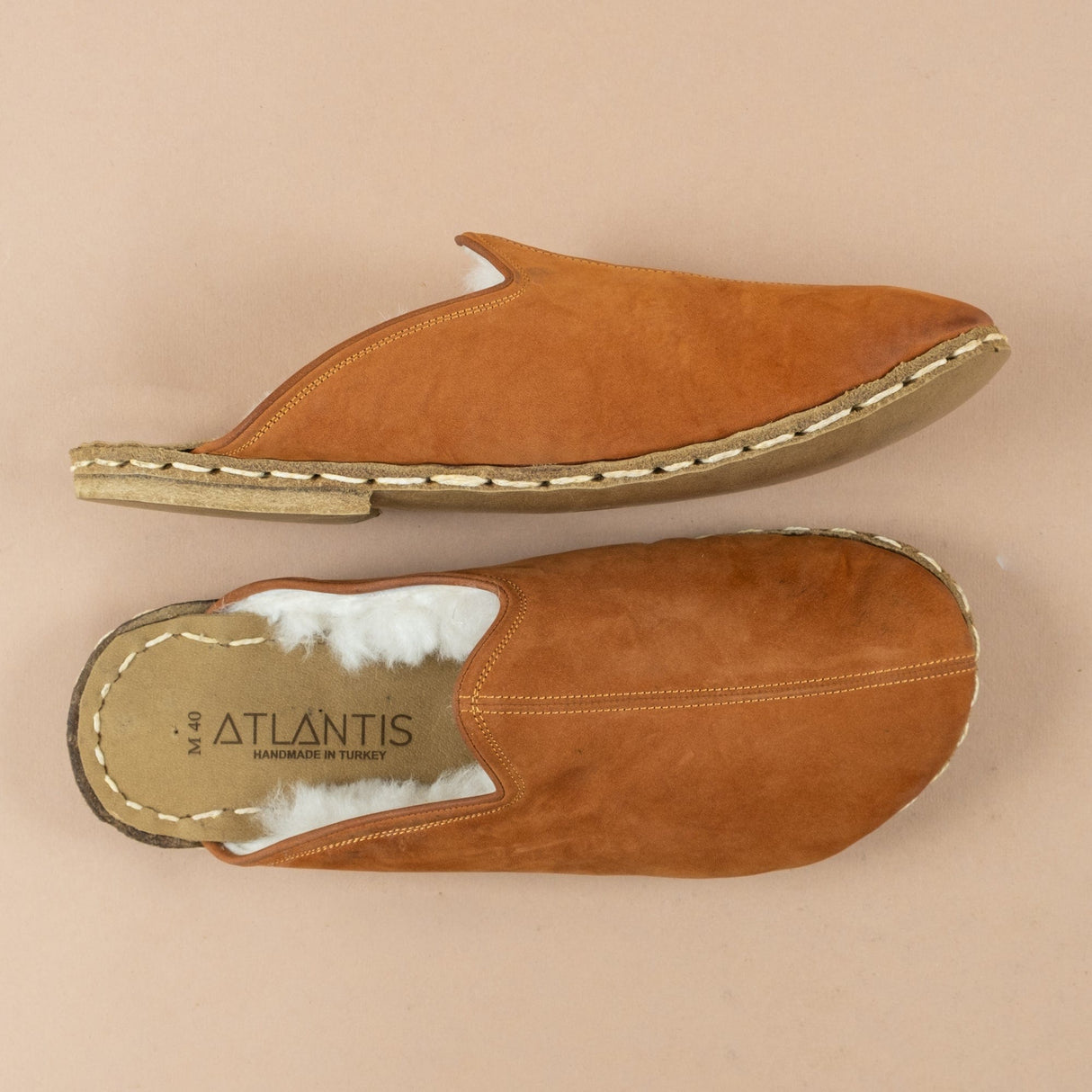 Men's Safari Barefoot Shearlings from Atlantis Handmade Shoes