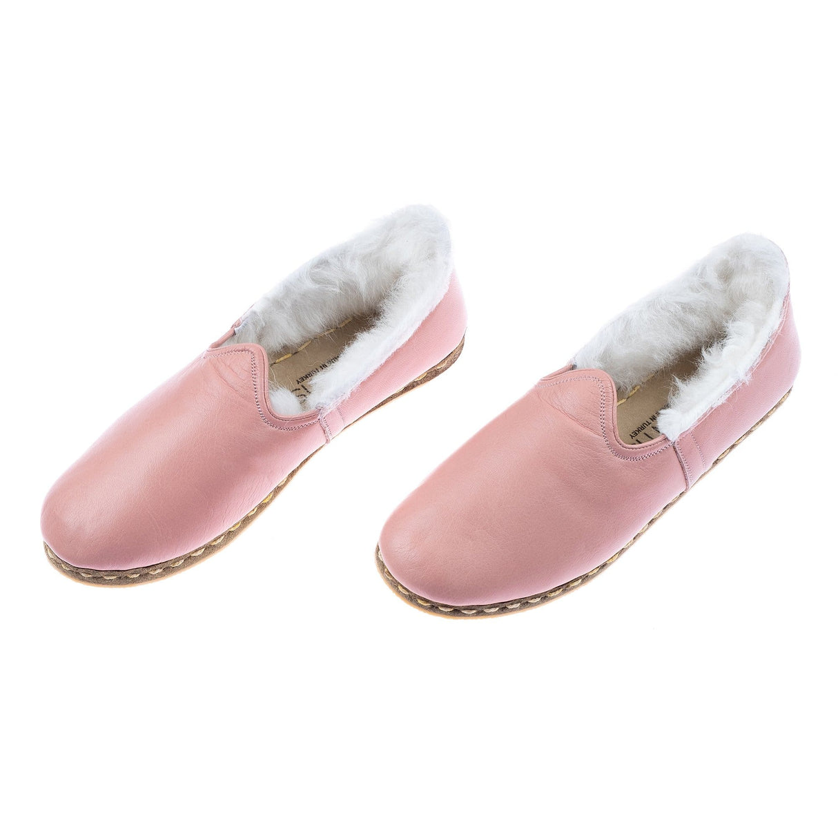Men's Pink Shearlings from Atlantis Handmade Shoes