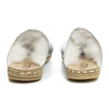 Women's Silver Shearlings from Atlantis Handmade Shoes