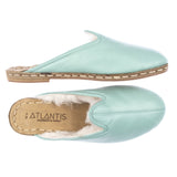 Men's Aqua Shearlings from Atlantis Handmade Shoes