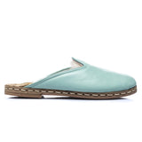 Women's Aqua Shearlings from Atlantis Handmade Shoes