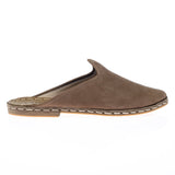 Women's Beige Slippers from Atlantis Handmade Shoes