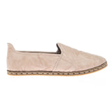 Women's Beige Slip On Shoes from Atlantis Handmade Shoes