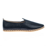 Women's Black Slip On Shoes from Atlantis Handmade Shoes