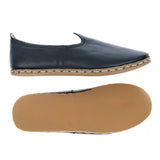 Women's Black Slip On Shoes from Atlantis Handmade Shoes