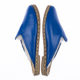 Women's Blue Shearlings from Atlantis Handmade Shoes