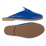 Women's Blue Shearlings from Atlantis Handmade Shoes
