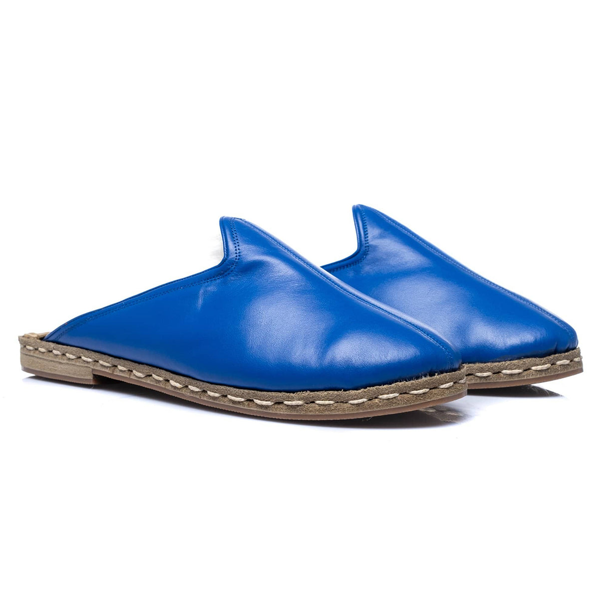 Men's Blue Shearlings from Atlantis Handmade Shoes