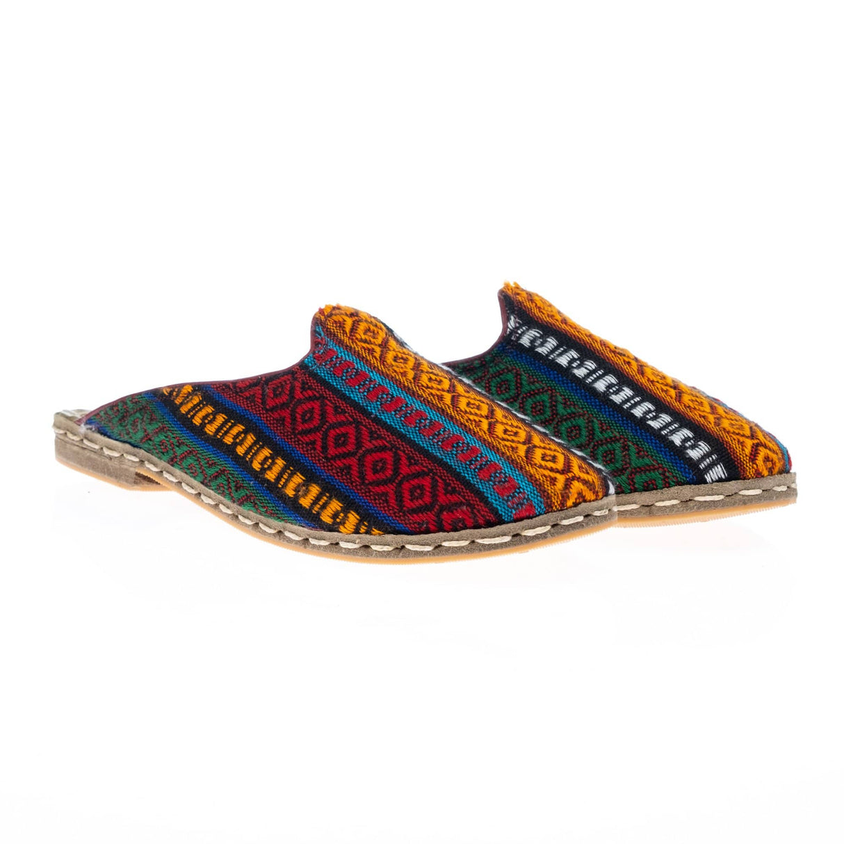 Men's Green Kilims from Atlantis Handmade Shoes