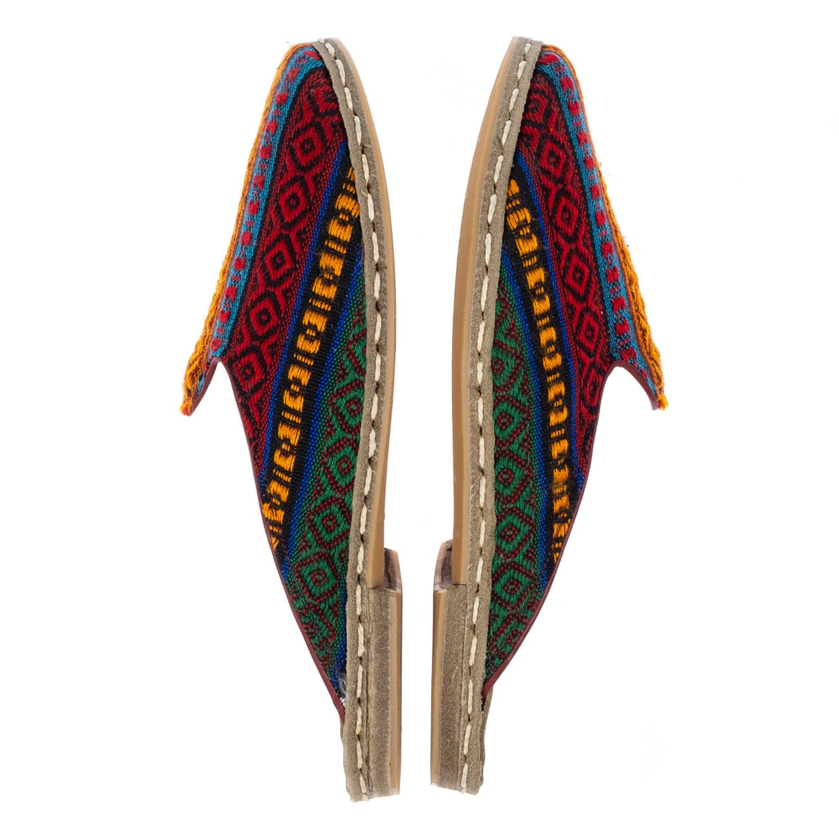 Men's Green Kilims from Atlantis Handmade Shoes