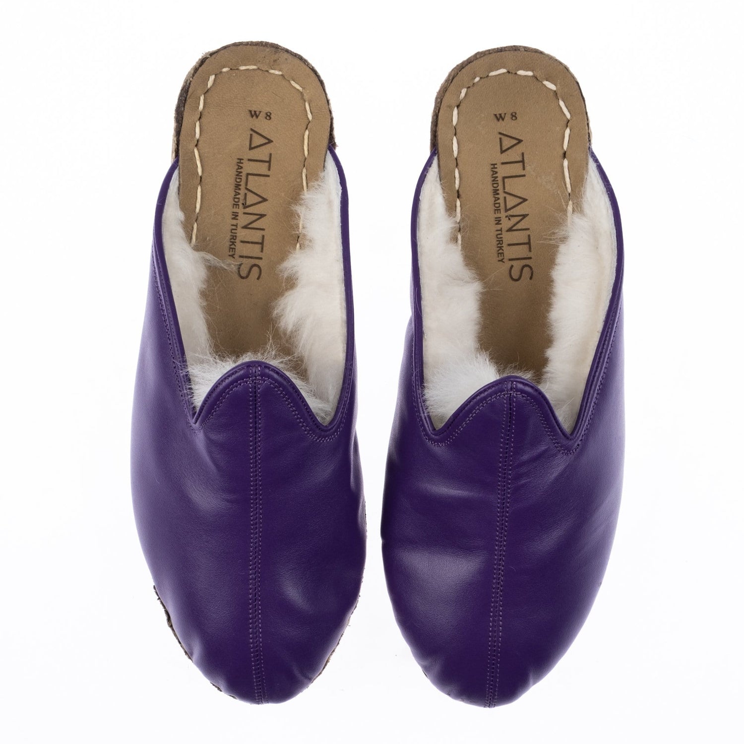 Men's Byzantium Shearling Slippers from Atlantis Handmade Shoes
